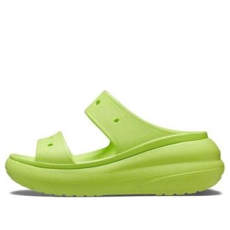 Crocs (WMNS) Crush Sandal “Limeade” 207670-3UH Crocs (WMNS) Crush Sandal “Limeade” 207670-3UH