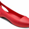 Crocs (WMNS) Flat κόκκινα σανδάλια 202811-8C1