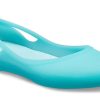 Crocs (WMNS) Flat ice blue σανδάλια 16265-4DJ