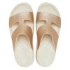 Crocs (WMNS) Getaway Platform H-Strap σανδάλια “White Brown” 209667-160