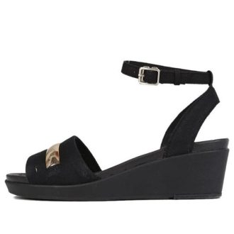Crocs (WMNS) Μεταλλικά Σανδάλια Καφέ “Gold Black” 205800-98A