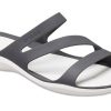 Σανδάλια Crocs (WMNS) “Grey White” 203998-04D