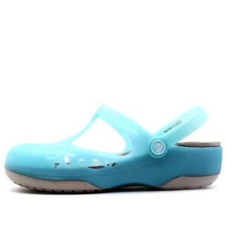 Crocs (WMNS) ice blue sandals “Blue Gold” 204939-4CW