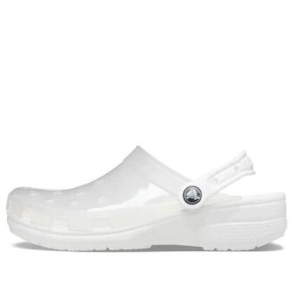 Crocs (WMNS) Jelly Crocs Διάφανα Unisex Λευκά σανδάλια 206908-100