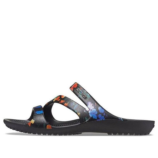 Crocs (WMNS) Kadee Casual Sandals Tie Dye Black 206894-001 Crocs (WMNS) Kadee Casual Sandals Tie Dye Black 206894-001