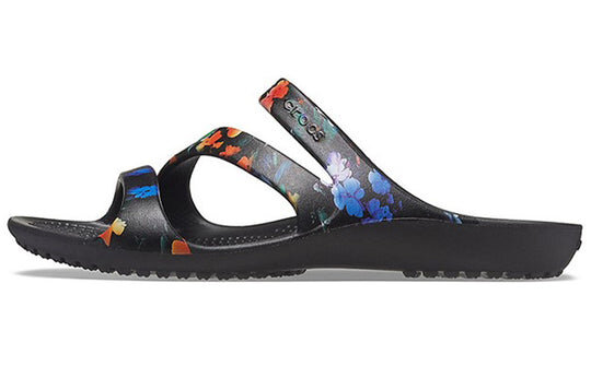 Crocs (WMNS) Kadee Casual Sandals Tie Dye Black 206894-001 Crocs (WMNS) Kadee Casual Sandals Tie Dye Black 206894-001