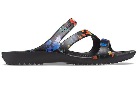 Crocs (WMNS) Kadee Casual Sandals Tie Dye Black 206894-001 Crocs (WMNS) Kadee Casual Sandals Tie Dye Black 206894-001
