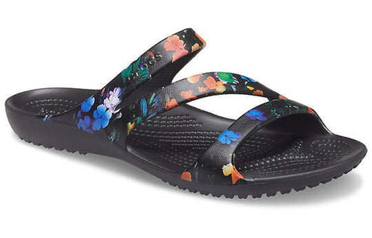 Crocs (WMNS) Kadee Casual Sandals Tie Dye Black 206894-001 Crocs (WMNS) Kadee Casual Sandals Tie Dye Black 206894-001