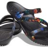 Crocs (WMNS) Kadee Casual Sandals Tie Dye Black 206894-001 Crocs (WMNS) Kadee Casual Sandals Tie Dye Black 206894-001