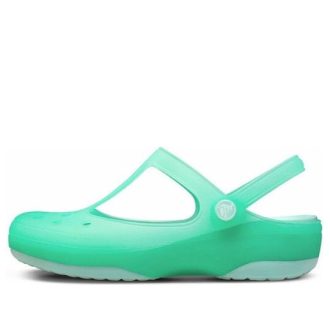 Crocs (WMNS) Karin Clog Beach Πράσινα σανδάλια 11209-36L