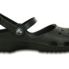 Crocs (WMNS) Karin Clog Beach sandals Shoe Black 202494-001 Crocs (WMNS) Karin Clog Beach sandals Shoe Black 202494-001
