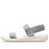 Crocs (WMNS) Literide γραφικά σανδάλια “Γκρι” 205375-0E9