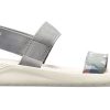 Crocs (WMNS) Literide γραφικά σανδάλια “Γκρι” 205375-0E9