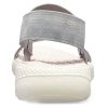 Crocs (WMNS) Literide γραφικά σανδάλια “Γκρι” 205375-0E9