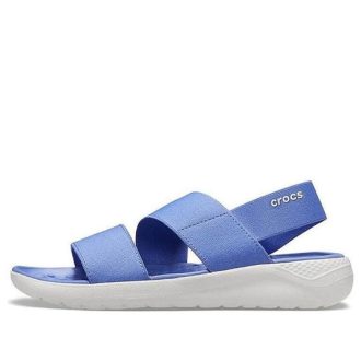Crocs (WMNS) LiteRide ελαφριά μπλε πέδιλα ουρανού 206081-4SE