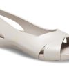 Crocs (WMNS) Minimalistic Casual Flat Λευκά σανδάλια 206106-018