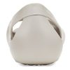Crocs (WMNS) Minimalistic Casual Flat Λευκά σανδάλια 206106-018