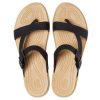 Crocs (WMNS) Minimalistic Cozy Sports Slippers Μαύρο Καφέ 206108-00W