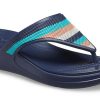Crocs (WMNS) Monterey Bead Strap Wedge “Dark Blue” 206641-4HQ Crocs (WMNS) Monterey Bead Strap Wedge “Dark Blue” 206641-4HQ