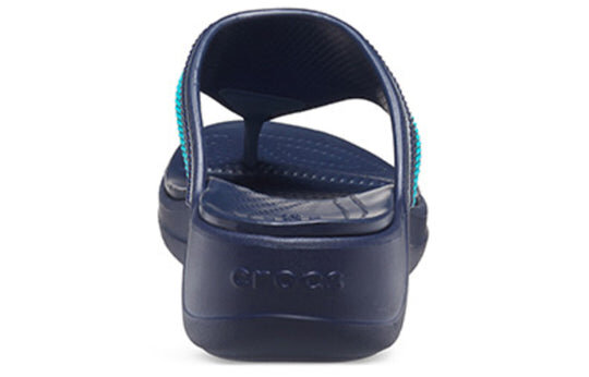 Crocs (WMNS) Monterey Bead Strap Wedge “Dark Blue” 206641-4HQ Crocs (WMNS) Monterey Bead Strap Wedge “Dark Blue” 206641-4HQ