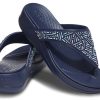 Crocs (WMNS) Σαγιονάρες με χάντρες Monterey Deep Blue 206851-410