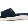 Παντόφλες Crocs (WMNS) Reviva ελαφριές, άνετες επίπεδες, casual βαθύ μπλε 205474-462