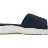 Παντόφλες Crocs (WMNS) Reviva ελαφριές, άνετες επίπεδες, casual βαθύ μπλε 205474-462