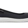 Crocs (WMNS) Reviva Cozy Breathable Low Tops Athleisure Casual Αθλητικά Παπούτσια Μαύρο Λευκό 205880-066
