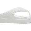 Crocs (WMNS) Sloane Snake Ελαφριές, ζεστές αθλητικές παντόφλες λευκές 206918-100