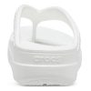 Crocs (WMNS) Sloane Snake Ελαφριές, ζεστές αθλητικές παντόφλες λευκές 206918-100
