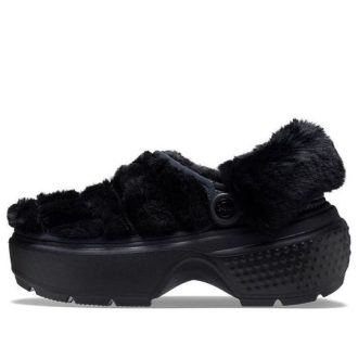 Crocs (WMNS) Stomp καπιτονέ τσόκαρα “Black” 208938-001