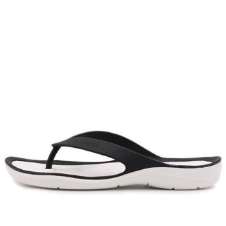 Crocs (WMNS) Swiftwater Sports παντόφλες “Black White” 204974-066