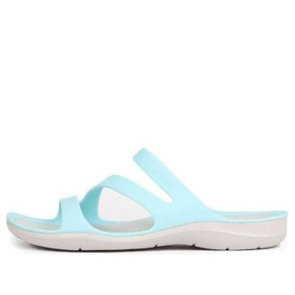 Παντόφλες Crocs (WMNS) Swiftwater Sports “Blue White” 203998-4CV