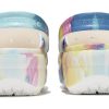 Crocs (WMNS) Κλασικά τσόκαρα Σύννεφα Tie Dye Εκτύπωση Ελαφριά άνετα αθλητικά σανδάλια Ροζ Μπλε 207151-94S