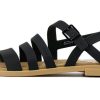 Crocs (WMNS) Σανδάλια Tulum “Black” 206107-00W