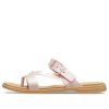 Crocs (WMNS) Tulum Shimmer Toe Post Sindals “Pink Clay” 208666-6TY