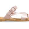 Crocs (WMNS) Tulum Shimmer Toe Post Sindals “Pink Clay” 208666-6TY