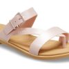 Crocs (WMNS) Tulum Shimmer Toe Post Sindals “Pink Clay” 208666-6TY