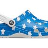 Crocs (WMNS) USA Pattern Printing Ελαφρύ άνετα σανδάλια μπλε κόκκινο 205974-94S