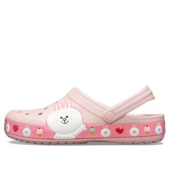 Crocs x Line Friends Beach Pink Unisex σανδάλια 205791-606