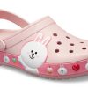 Crocs x Line Friends Beach Pink Unisex σανδάλια 205791-606