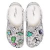 Crocs x Steven Harrington Classic Clogs “Quickstrike – White Black” 208145-103