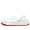 Σανδάλια Crocsband Full Force Thick Sole White Red Unisex 206122-100 Σανδάλια Crocsband Full Force Thick Sole White Red Unisex 206122-100