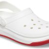 Σανδάλια Crocsband Full Force Thick Sole White Red Unisex 206122-100 Σανδάλια Crocsband Full Force Thick Sole White Red Unisex 206122-100