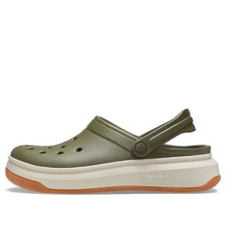 Σανδάλια χοντρή σόλα Crocsband Full Force Πράσινα Unisex 206122-34E