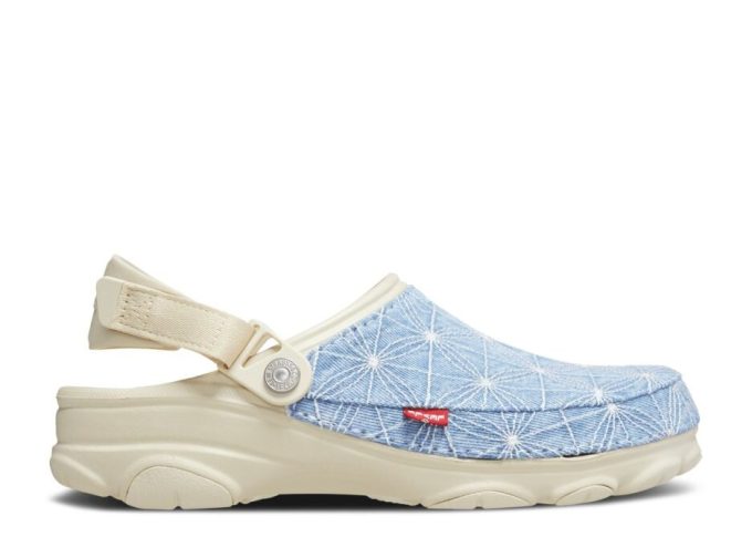 Levi’s x Classic All-Terrain Clog “Sashiko – Bone Blue” Levi’s x Classic All-Terrain Clog “Sashiko – Bone Blue”