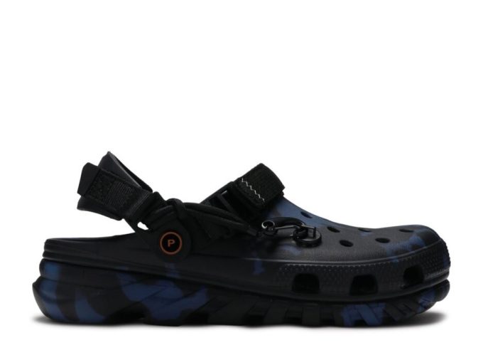 Post Malone x Duet Max Clog “Blue Camo” Post Malone x Duet Max Clog “Blue Camo”