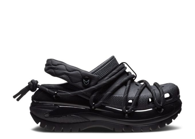 Rauw Alejandro x Mega Crush Clog “Black” Rauw Alejandro x Mega Crush Clog “Black”