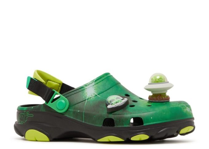 Ron English x All-Terrain Clog “Area 54 – Green Galaxy” Ron English x All-Terrain Clog “Area 54 – Green Galaxy”