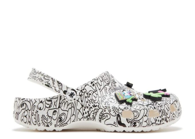 Steven Harrington x Classic Clog “Quickstrike – White Black” Steven Harrington x Classic Clog “Quickstrike – White Black”